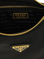 Prada Black Recycled Polyamide Shoulder Bag