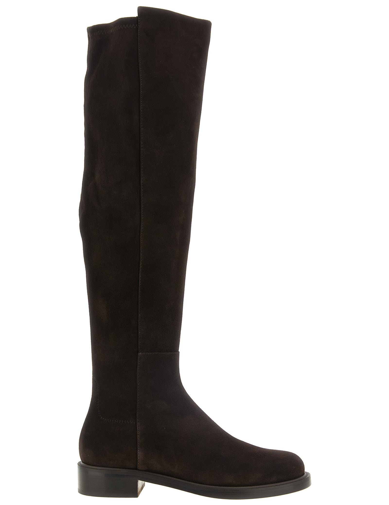 Stuart Weitzman Brown Lamb Leather Boots