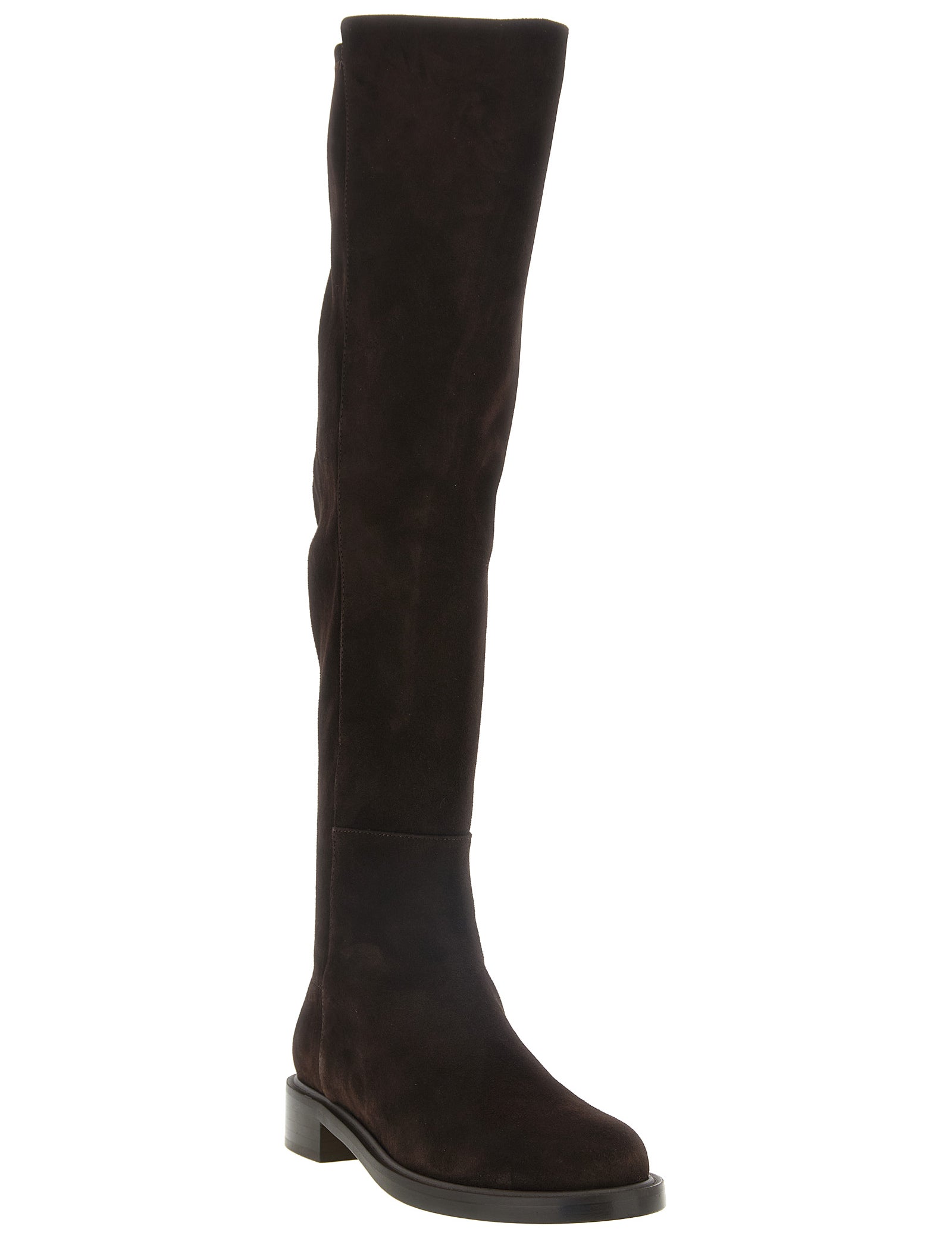 Stuart Weitzman Brown Lamb Leather Boots