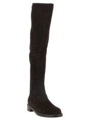Stuart Weitzman Brown Lamb Leather Boots
