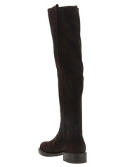 Stuart Weitzman Brown Lamb Leather Boots