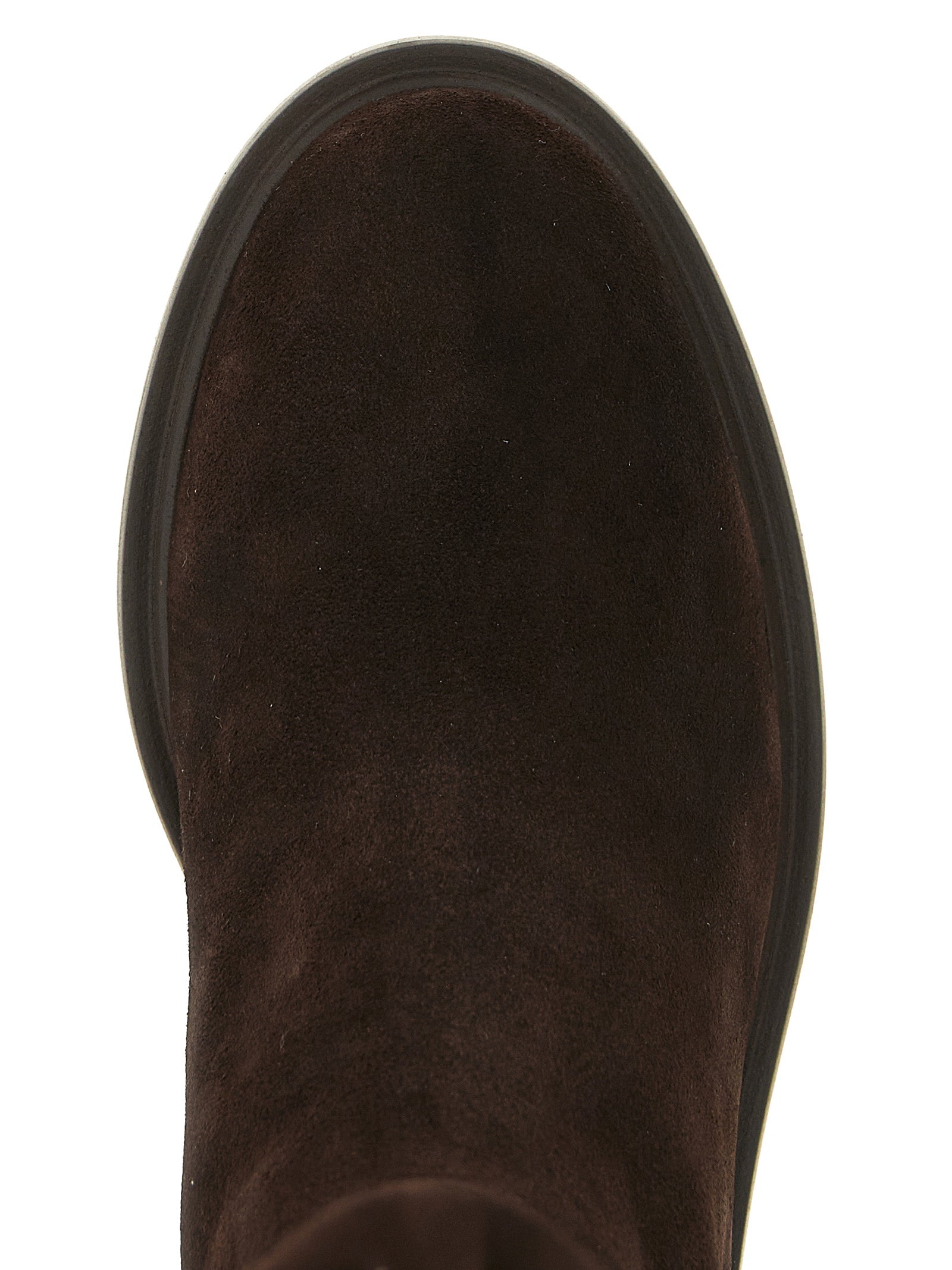 Stuart Weitzman Brown Lamb Leather Boots