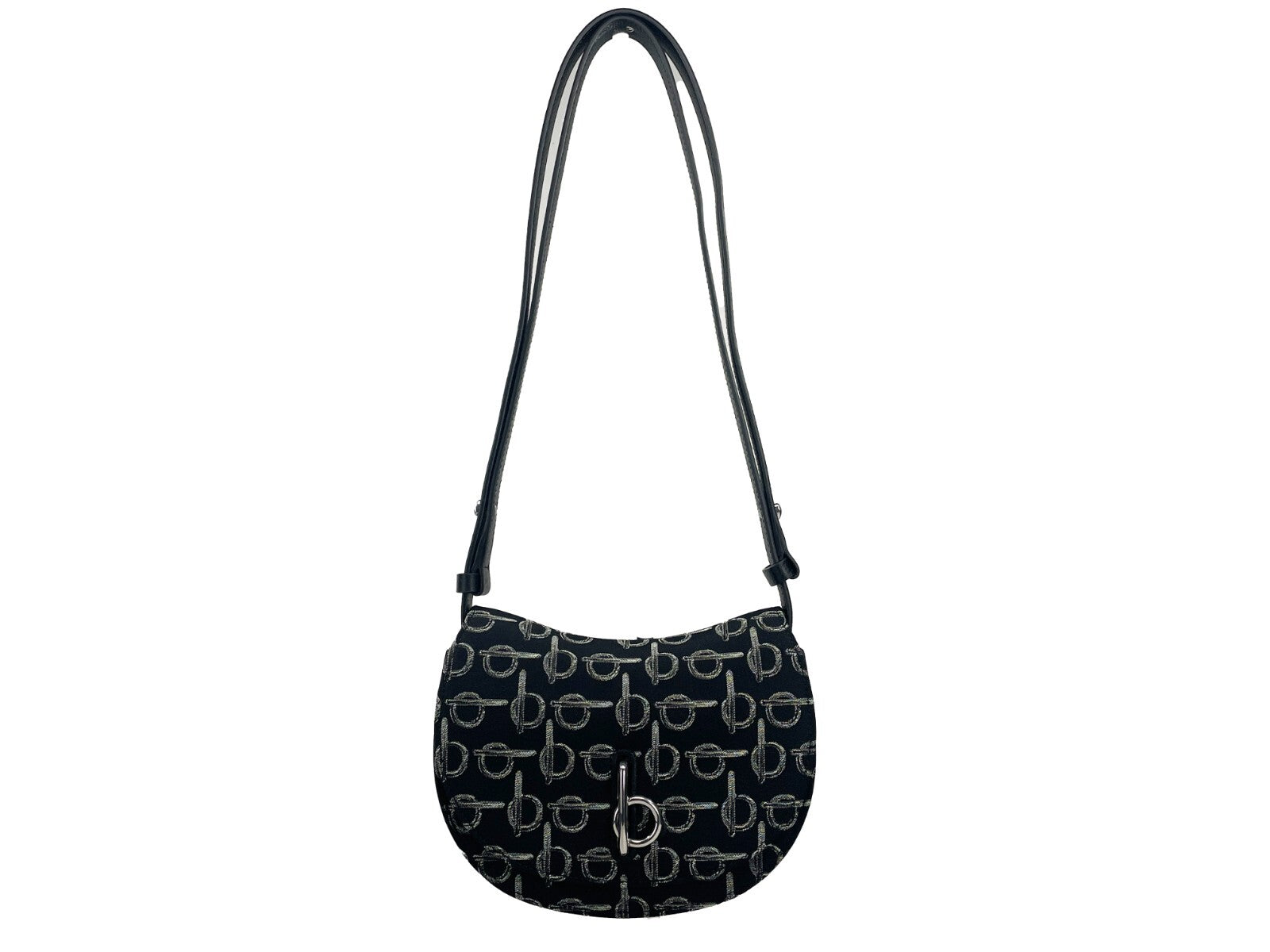 Burberry Black Leather Crossbody Bags