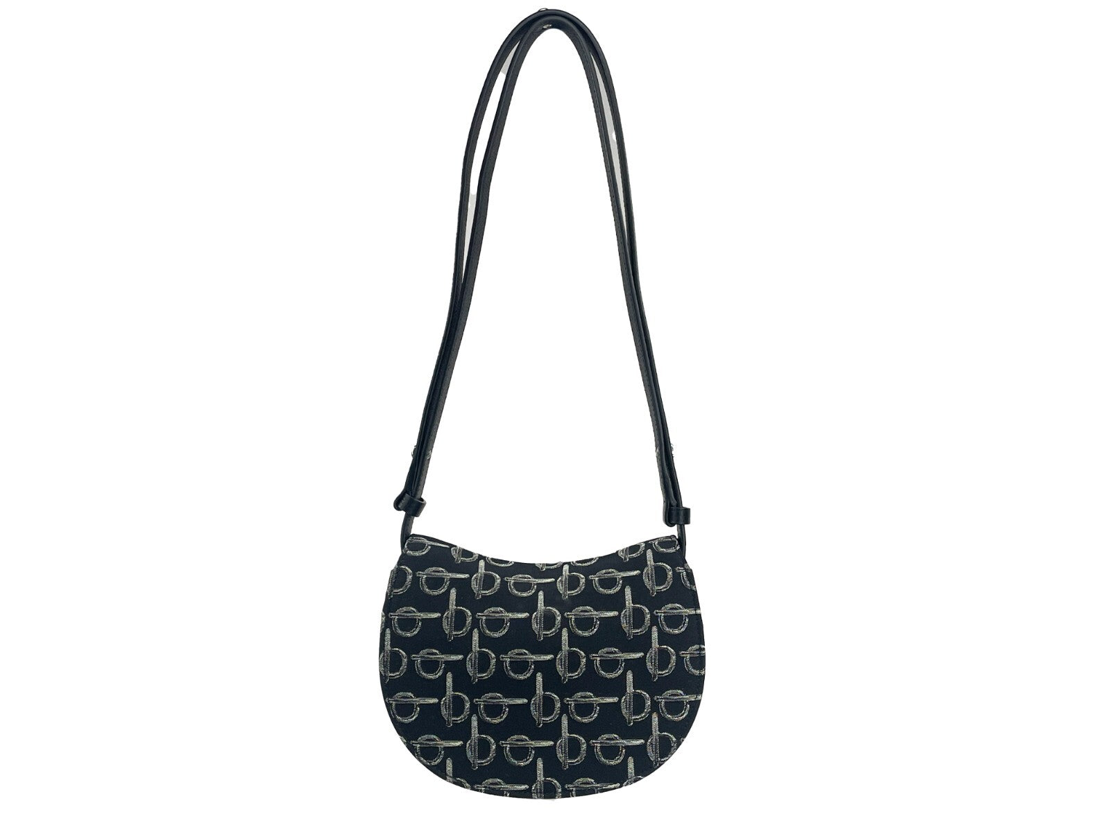Burberry Black Leather Crossbody Bags