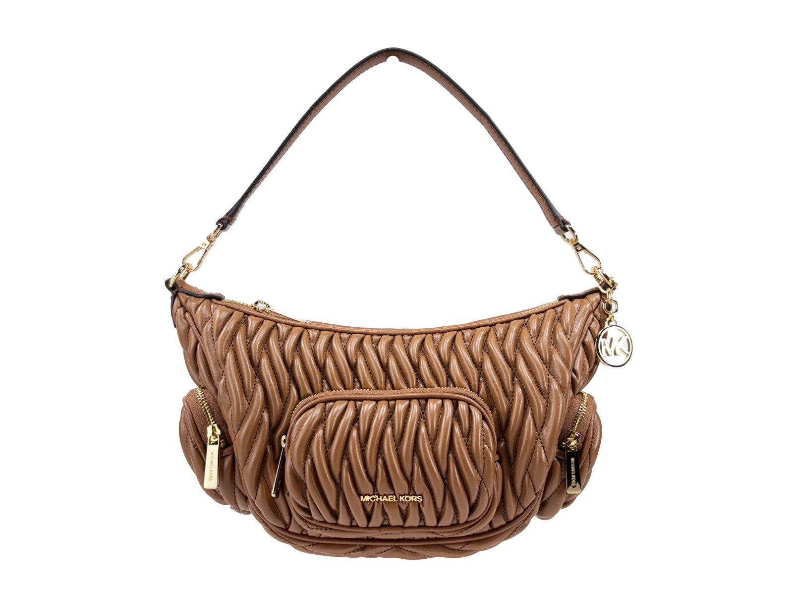 Michael Kors Luggage Polyurethane Leather Crossbody Bag