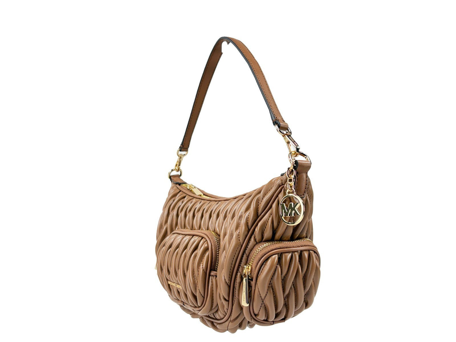 Michael Kors Luggage Polyurethane Leather Crossbody Bag