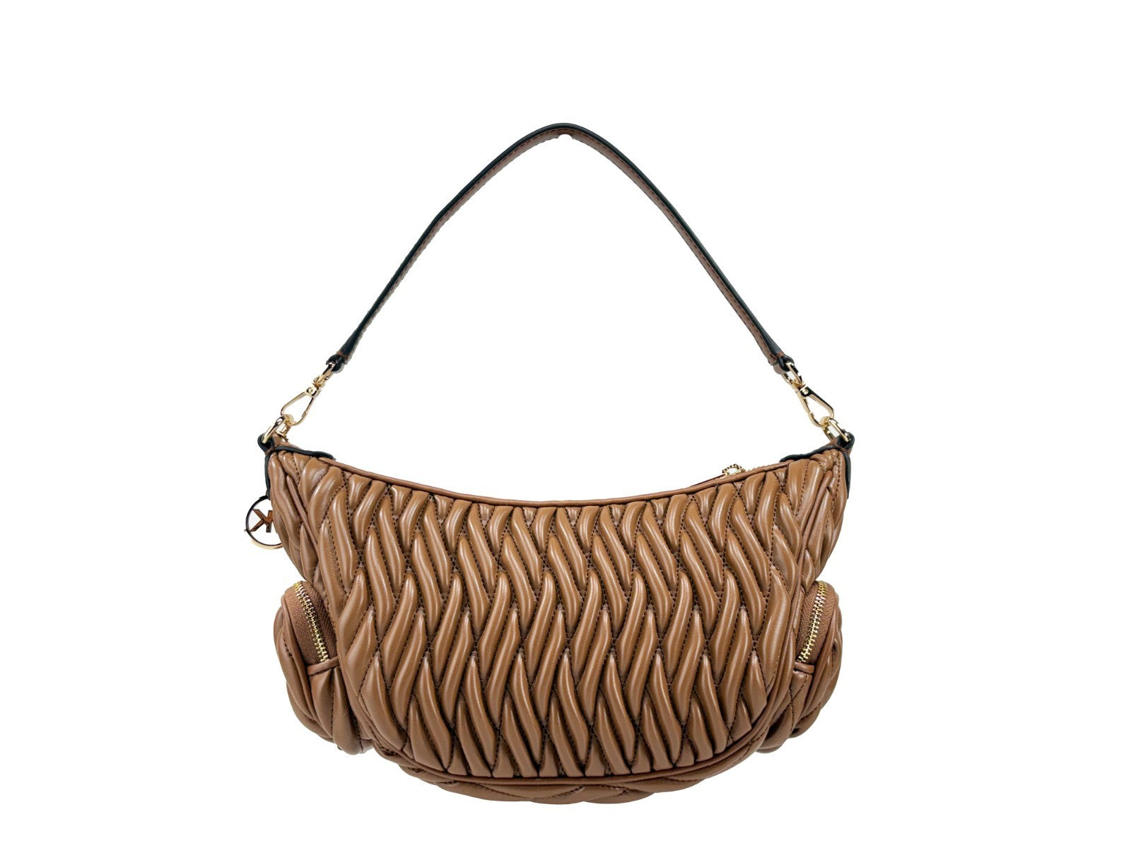 Michael Kors Luggage Polyurethane Leather Crossbody Bag