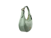 COACH Glazed Leather Shoulder Bag