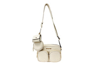 Michael Kors Light Cream Leather Crossbody Bags