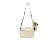 Michael Kors Light Cream Leather Crossbody Bags