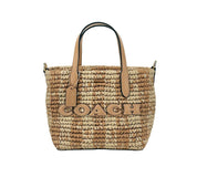 COACH Straw Tote Crossbody Bags