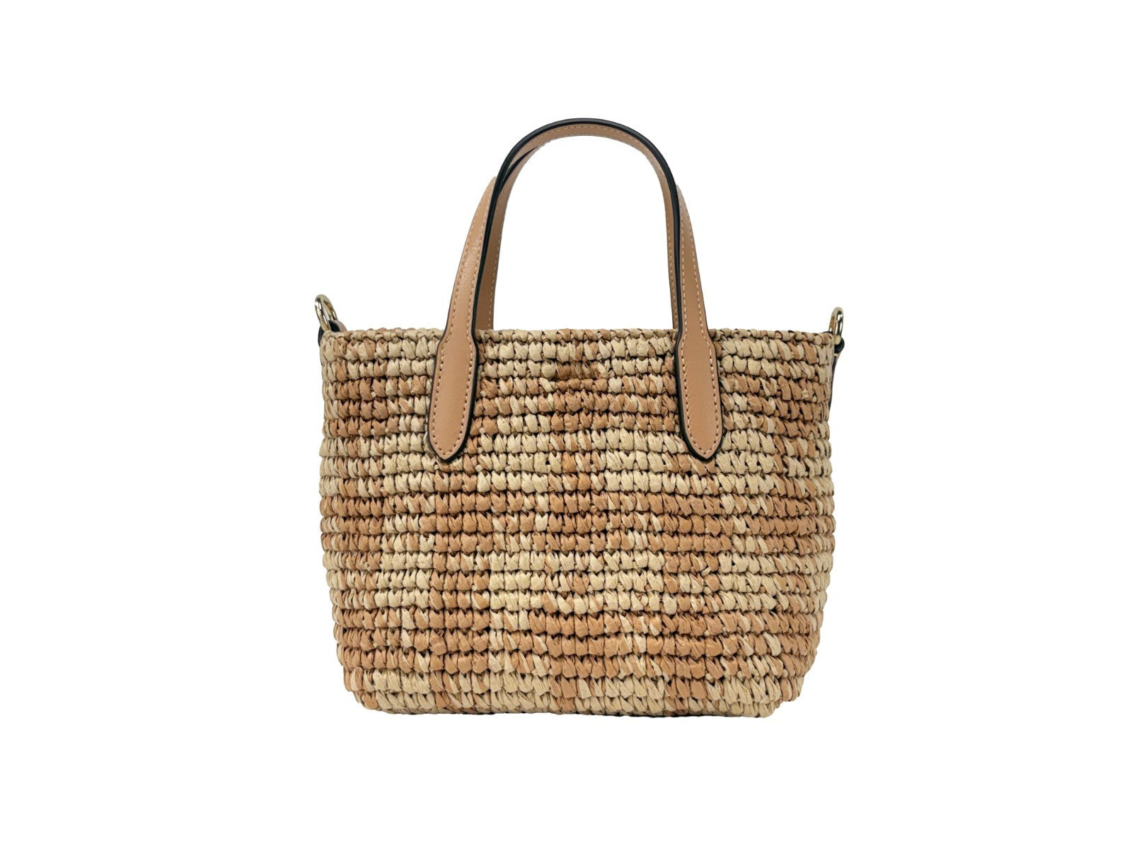 COACH Straw Tote Crossbody Bags