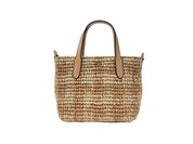 COACH Straw Tote Crossbody Bags