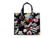 Marc Jacobs Black Multi Pebbled Leather Crossbody Bag