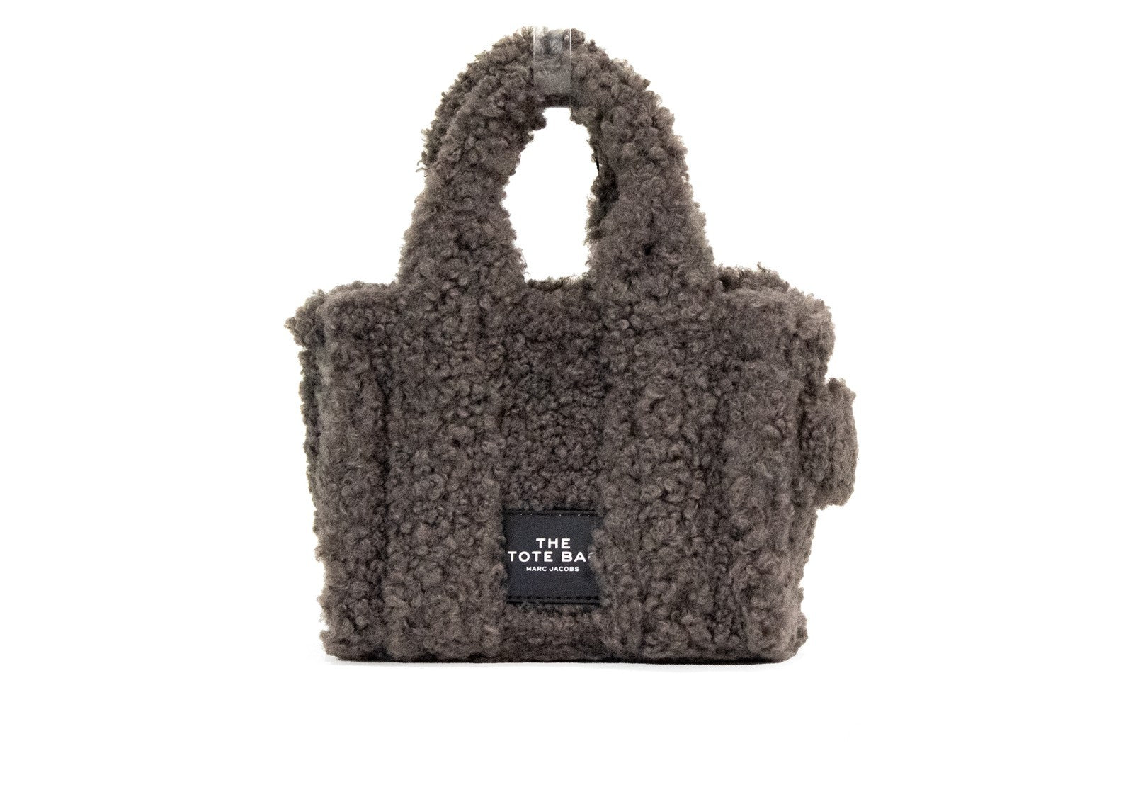 Marc Jacobs Grey Faux Fur Tote Bags