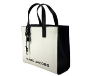 Marc Jacobs Black/White Pebbled Leather Crossbody Bags