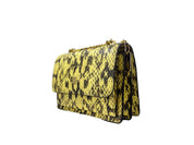 COACH Yellow Leather Crossbody Bag
