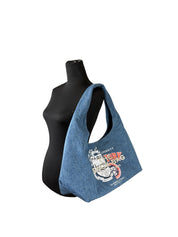 Marc Jacobs Blue Denim Denim Sack Bag