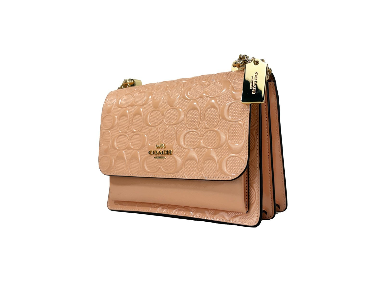 COACH Faded Blush Leather Crossbody Bags