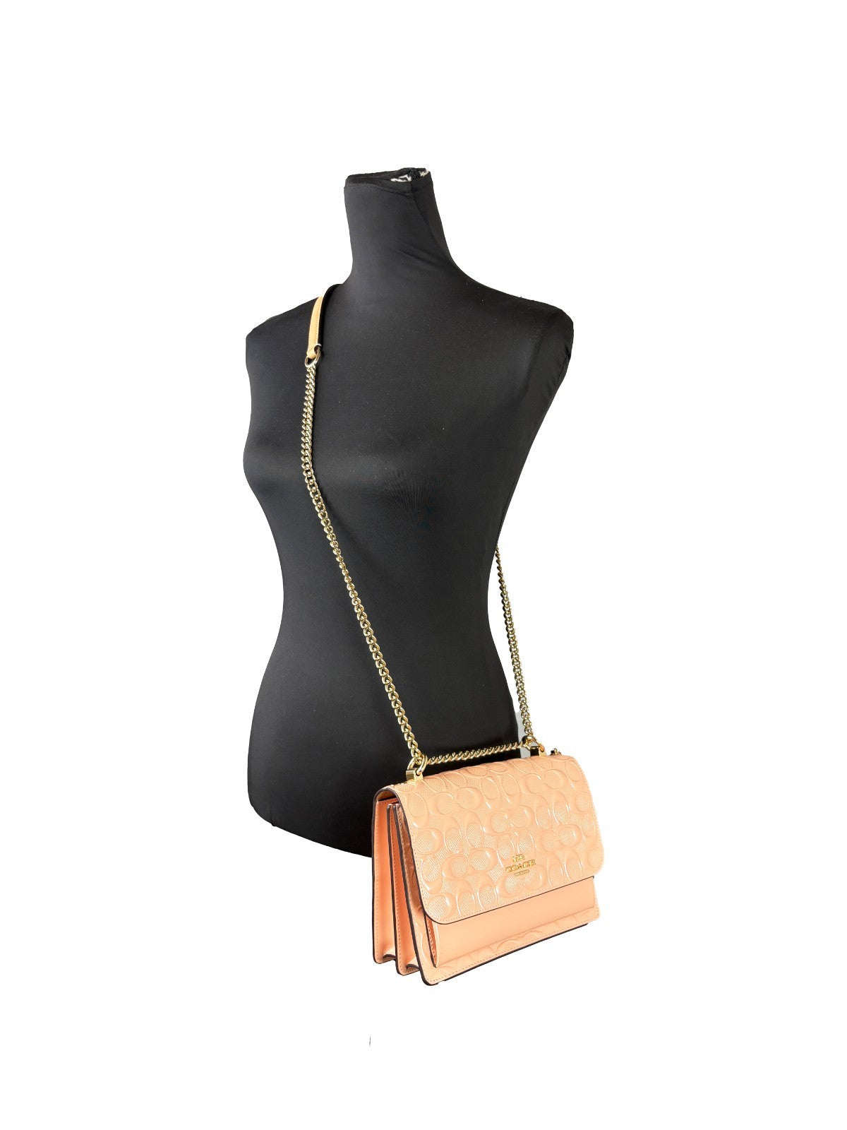 COACH Faded Blush Leather Crossbody Bags