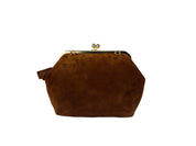 COACH Brown Suede Bag