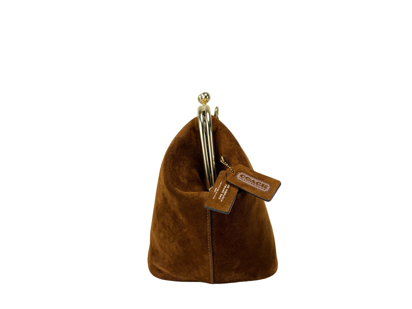 COACH Brown Suede Bag