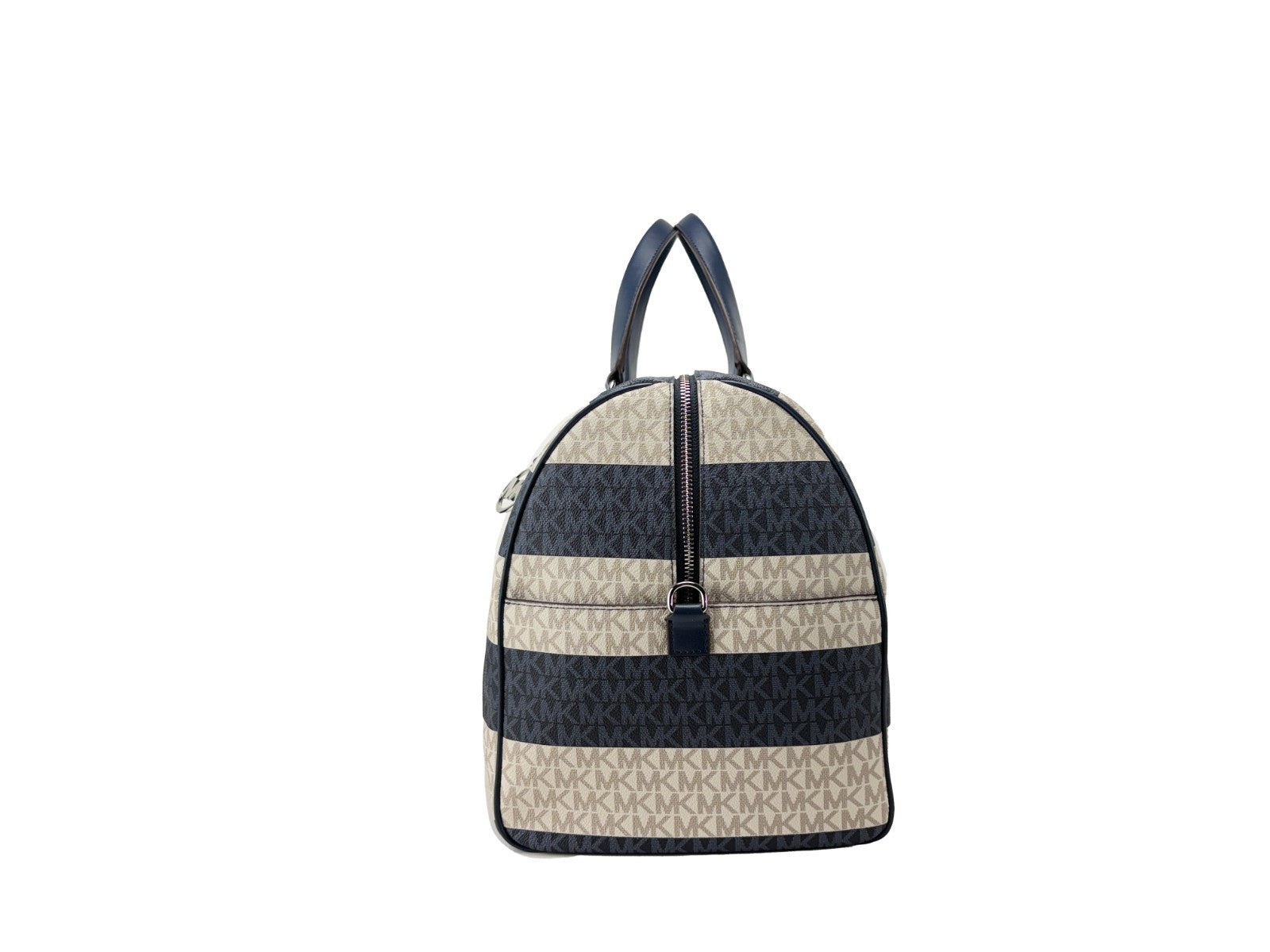 Michael Kors Navy PVC Weekender Bag