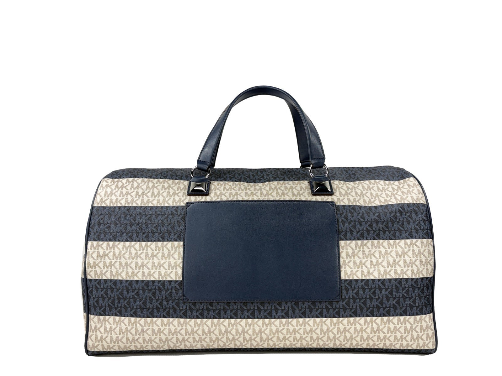 Michael Kors Navy PVC Weekender Bag