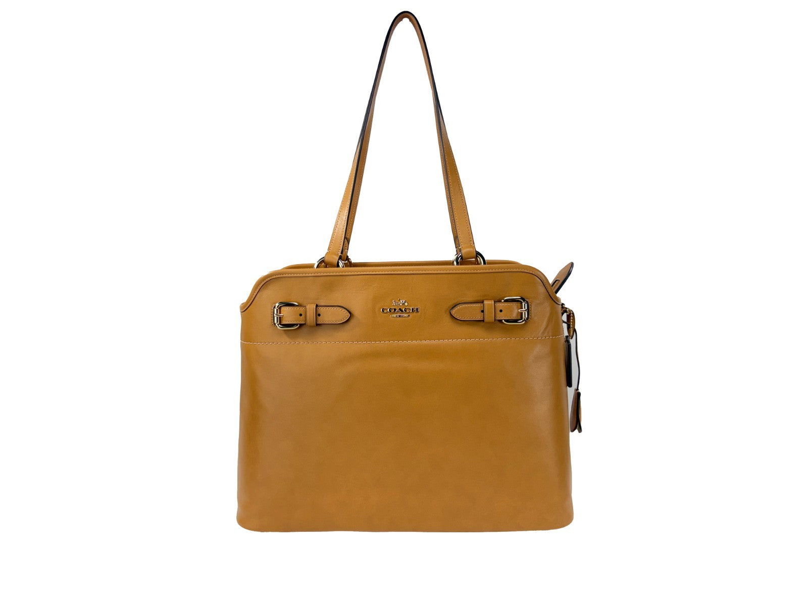 COACH Brown Leather Tote Bags