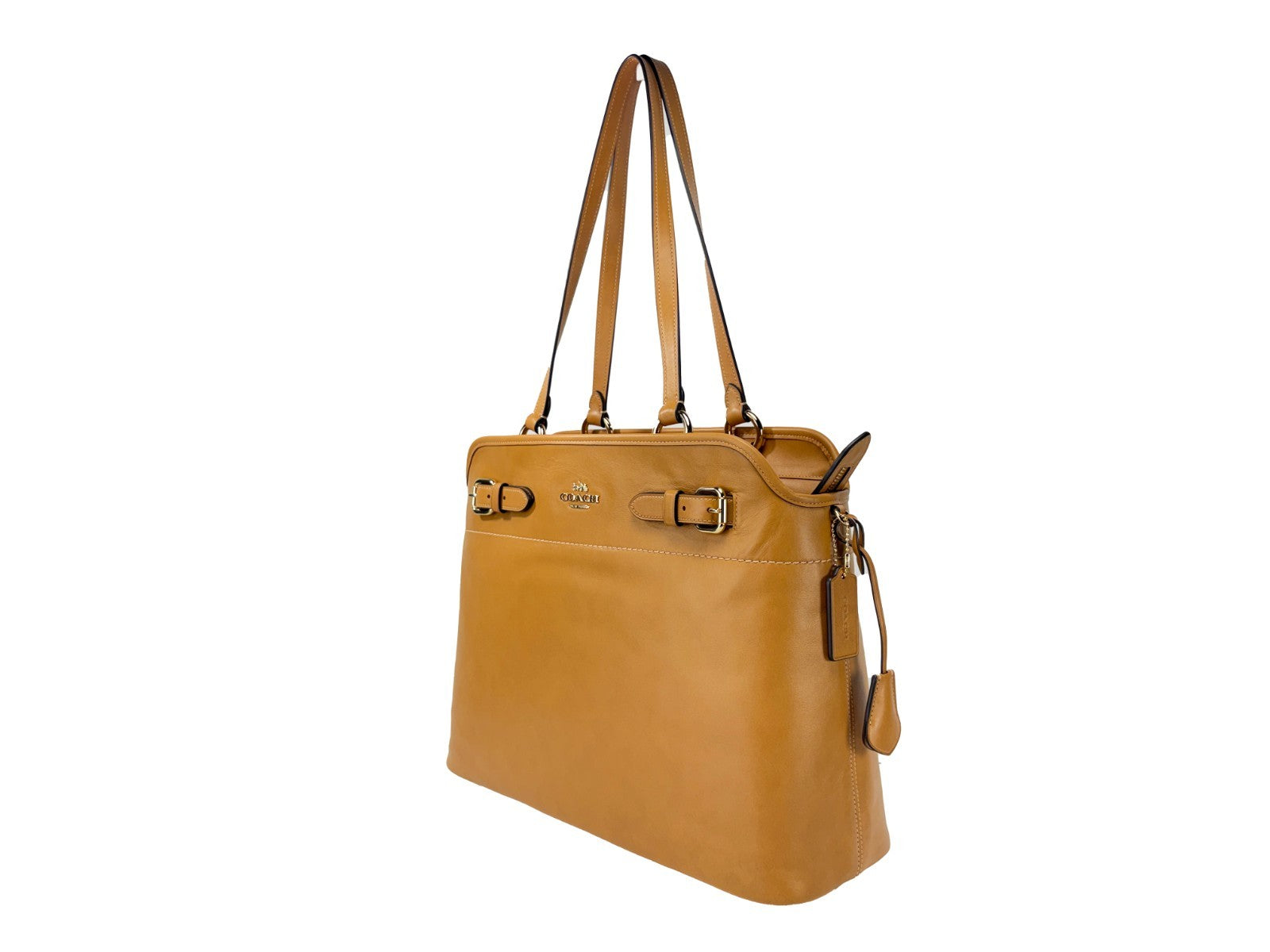 COACH Brown Leather Tote Bags