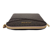 Michael Kors Brown / Powder Blush Saffiano Leather Crossbody Bag