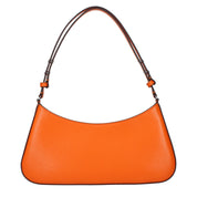 Tory Burch Orange Leather Shoulder Bags