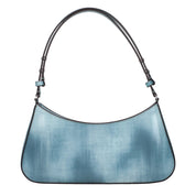 Tory Burch Blue Leather Shoulder Bags