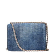 Tory Burch Blue Leather Shoulder Bag