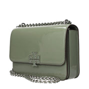 Tory Burch Green Patent Leather Shoulder Bags