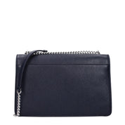 Tory Burch Blue Leather Crossbody Bags