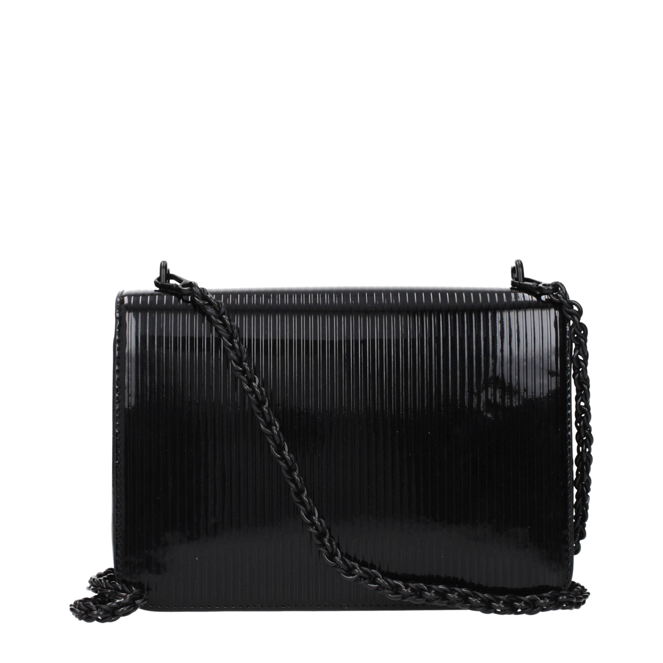 Tory Burch Black Patent Leather Crossbody Bag