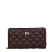 Versace Brown Leather Wallets