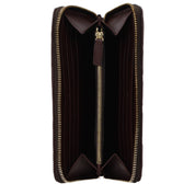 Versace Brown Leather Wallets