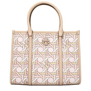 Tory Burch Pink Fabric Handbag