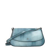 Tory Burch Blue Leather Crossbody Bags