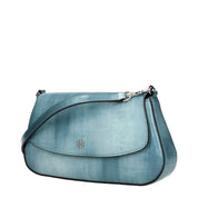Tory Burch Blue Leather Crossbody Bags