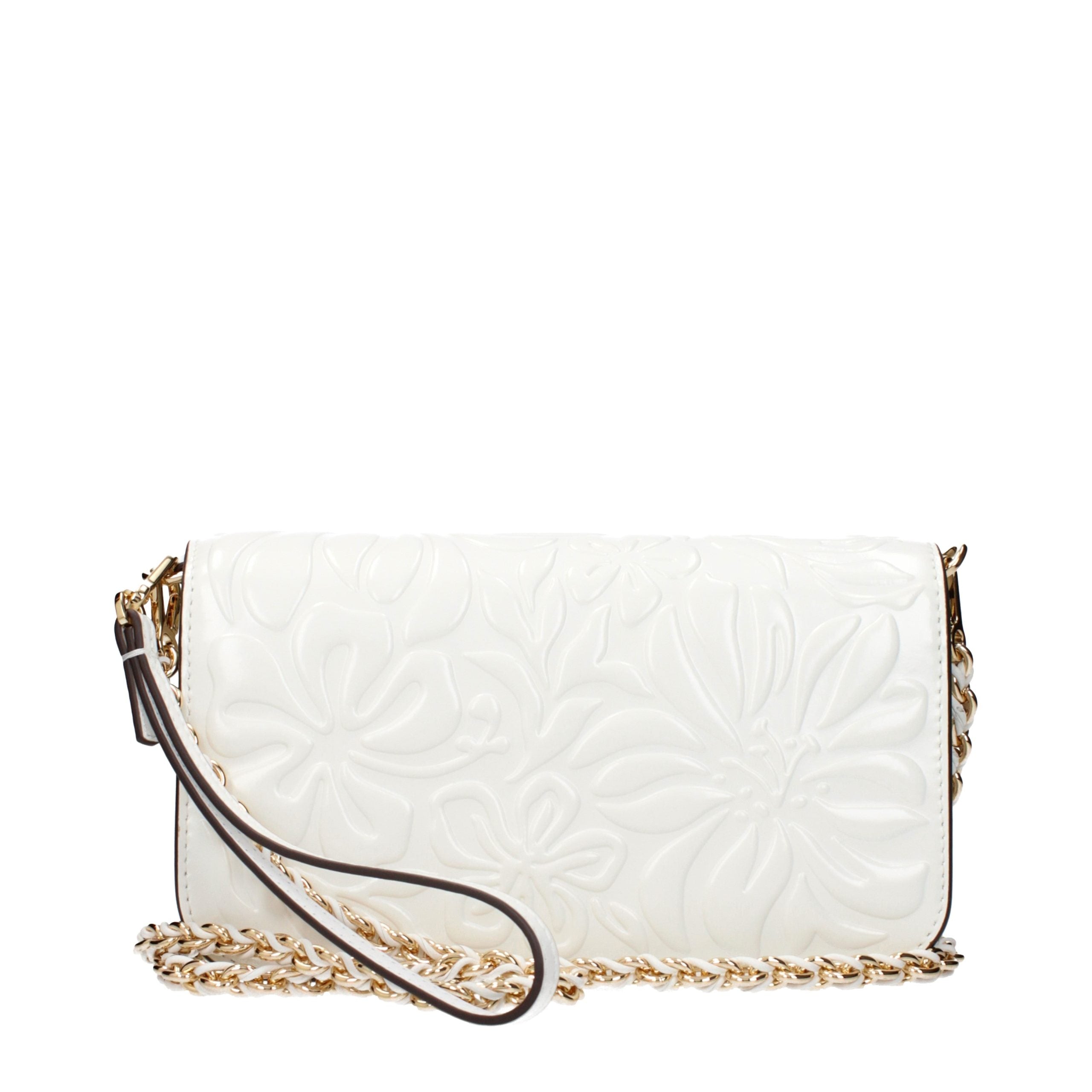 Tory Burch White Leather Handbags