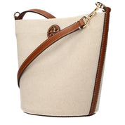 Tory Burch Beige Fabric Crossbody Bags