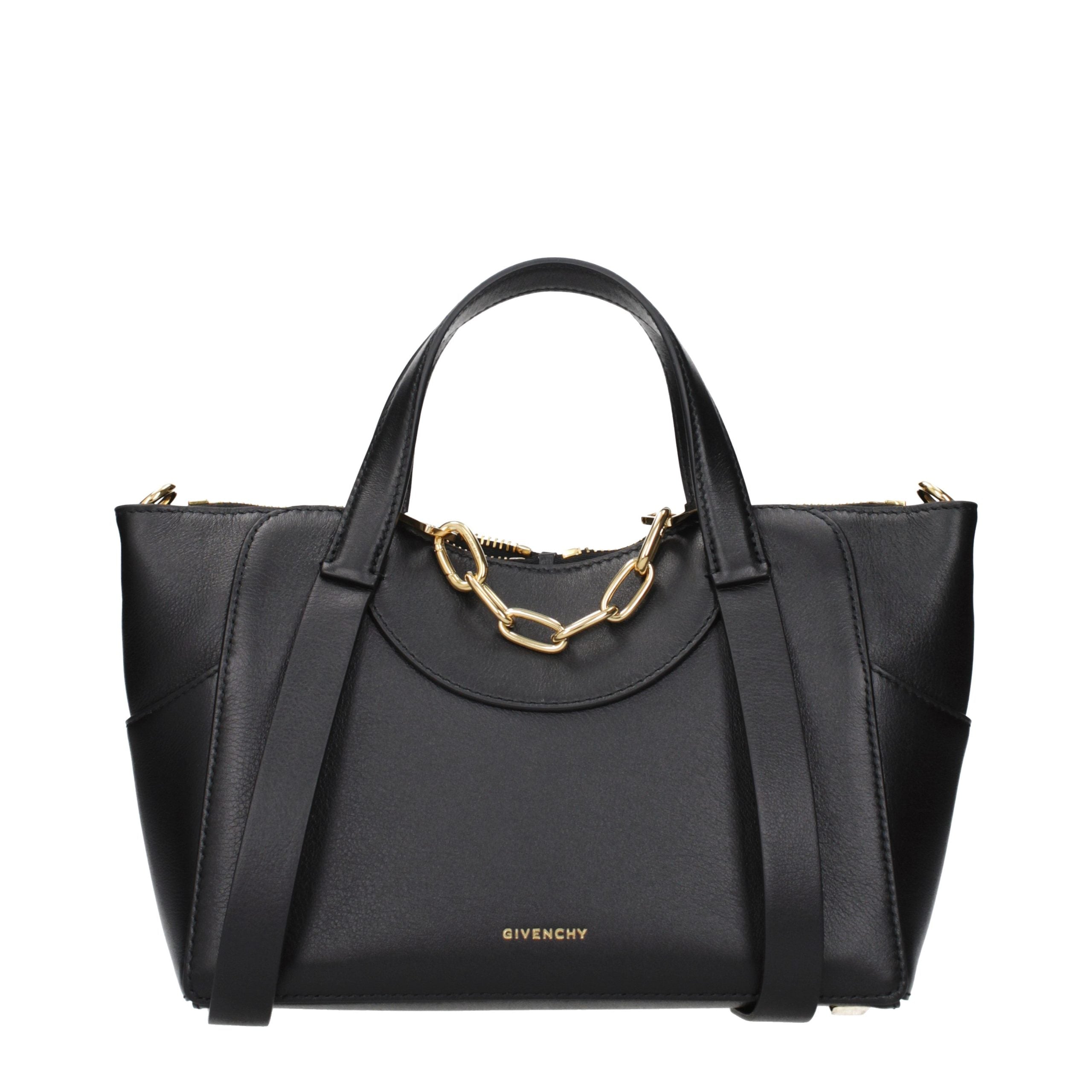Givenchy Black Leather Handbags