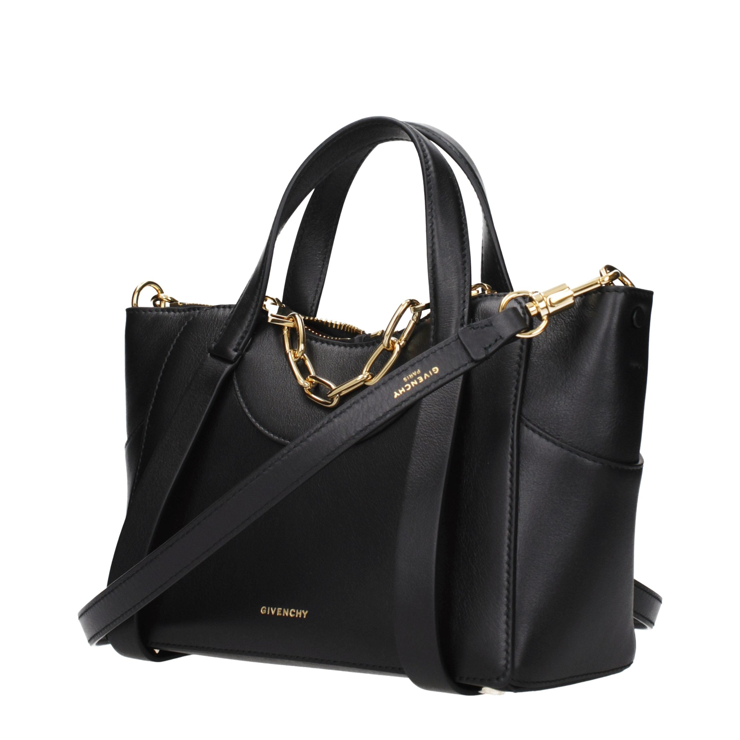 Givenchy Black Leather Handbags