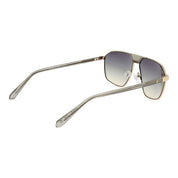 Guess Gold Metal Aviator Sunglasses