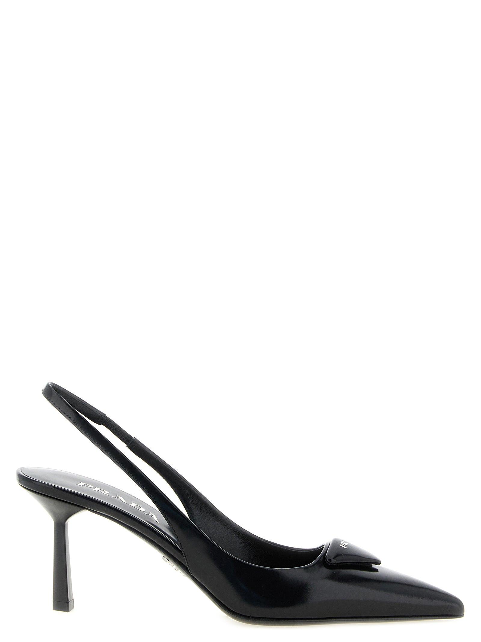 Prada Black Calfskin Pumps