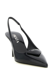 Prada Black Calfskin Pumps