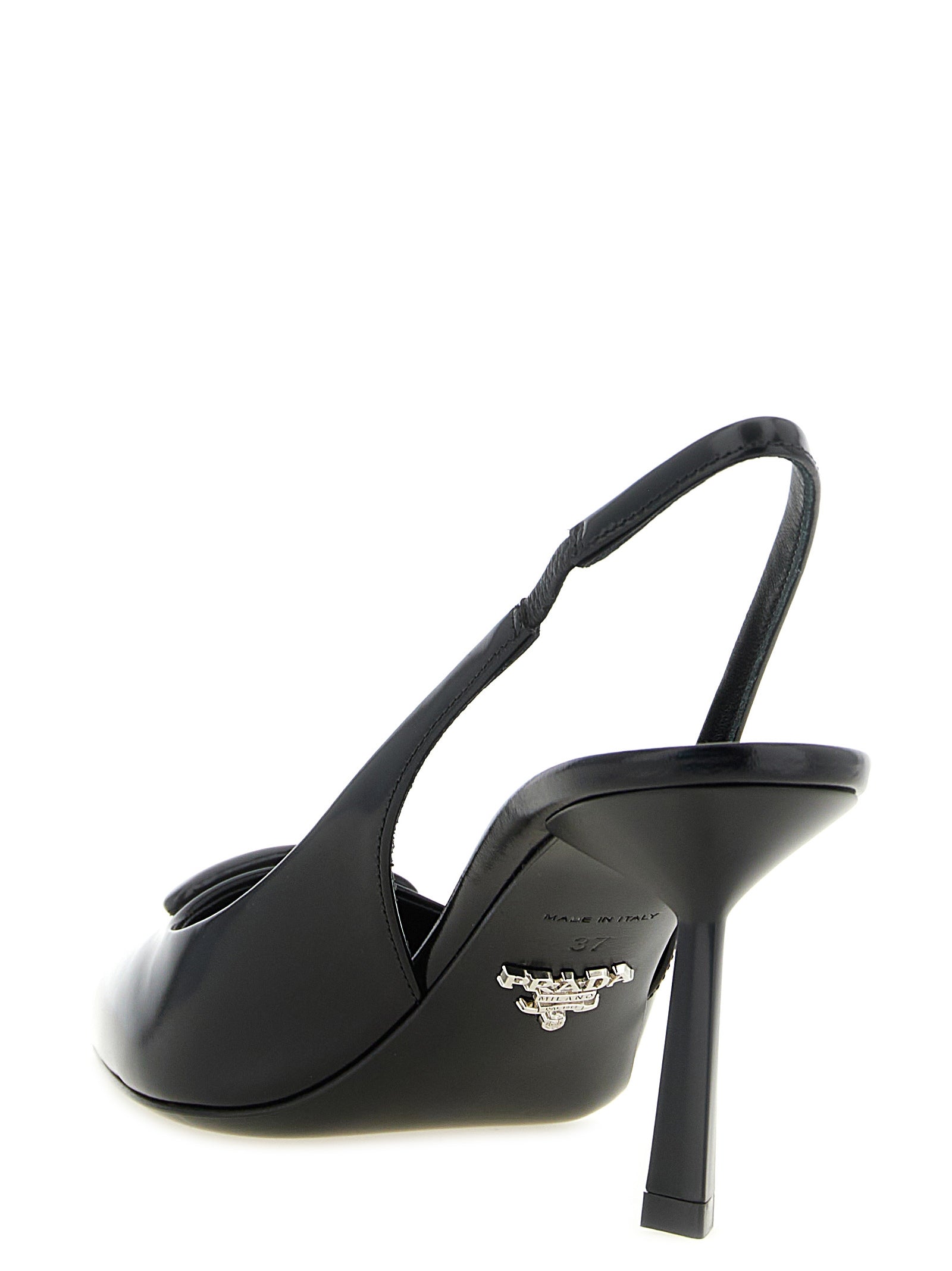 Prada Black Calfskin Pumps